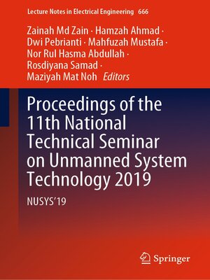 cover image of Proceedings of the 11th National Technical Seminar on Unmanned System Technology 2019